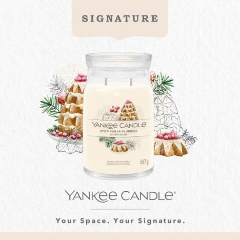 Yankee Candle Spun Sugar Flurries Large Jar Extra Image 1 Preview